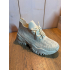 Beige glitter sneaker